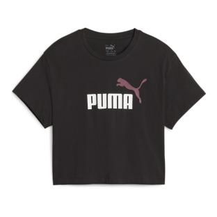 Crop top Noir Fille Puma 845346 pas cher