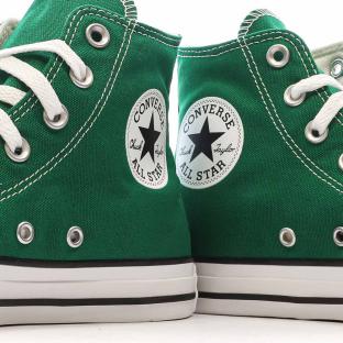 Baskets Vertes Homme Converse Chuck Taylor All Star 164027C vue 7