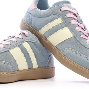 Baskets Bleu/Jaunes Femme Teddy Smith 120123 vue 7