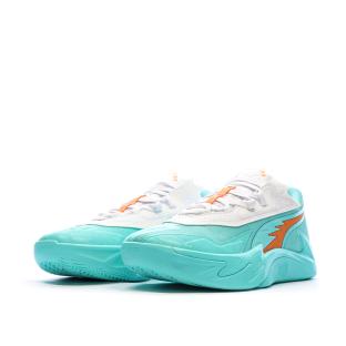 Chaussures de Basketball Turquoise/Blanc Homme Puma Scoot Zeros II Shift vue 0