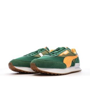 Baskets Vertes/Jaunes Homme Puma Future Rider vue 6