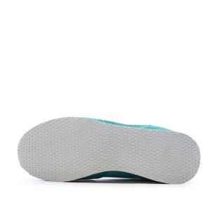 Baskets Blanches/Turquoises Femme Le Coq Sportif Alpha vue 0