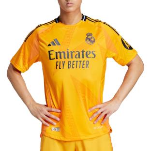 Real Madrid Maillot de football Orange/Noir Homme Adidas 24/25 vue 0