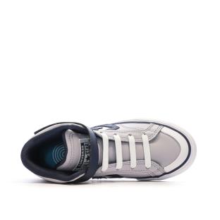 Baskets Grise/Marine Garçon Converse Pro Blaze vue 4