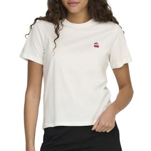 T-Shirt Blanc Femme JDY Pisa Life vue 0