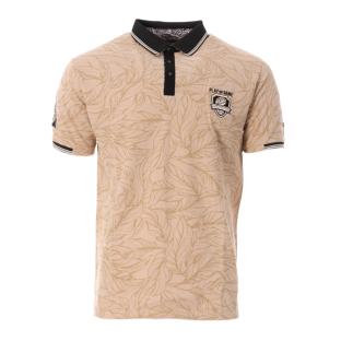 Polo Marron Homme Rugby SOWETO pas cher