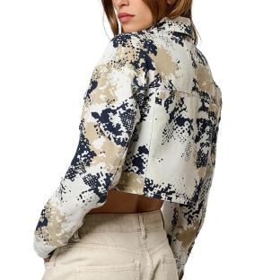 Veste Blanche/Beige/Noire Femme Kaporal Kp Viv vue 2