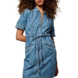 Robe en Jean Bleu Femme Kaporal Brat pas cher
