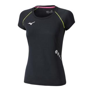 T-Shirt Noir Femme Mizuno Wos pas cher