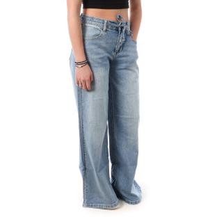 Jean Large Bleu Femme Monday Premium Denim pas cher