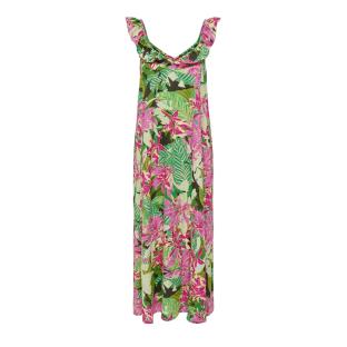 Robe Verte/Rose Femme Only Zora Life pas cher