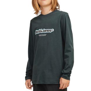 T-Shirt Gris Garçon Jack & Jones Nohos vue 0