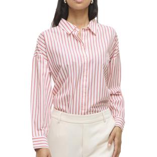 Chemise Blanc/Rouge Femme Vila Sereen pas cher