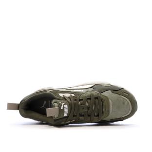Baskets Blanches/Kaki Femme Puma X-ray 3 S vue 4