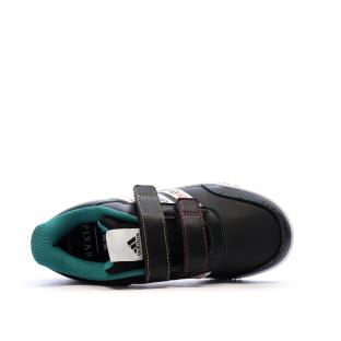 Baskets Noires Enfant Adidas Tensaur Coco vue 0