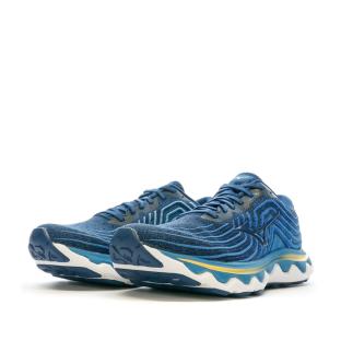 Chaussures de Running Bleu Homme Mizuno Wave Horizon 6 vue 6