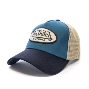 Casquette Beige/Bleu Homme Von Dutch Terry pas cher