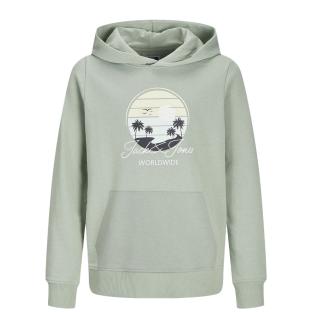 Sweat Vert Garçon Jack & Jones Palm pas cher