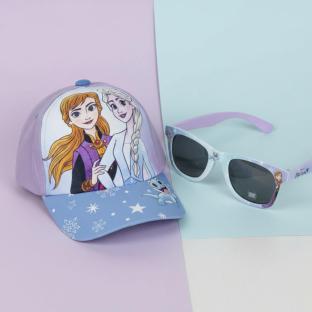 Kit Casquette + Lunette de Soleil Bleu/Mauve Enfant Sport Zone La Reine Des Neiges vue 0