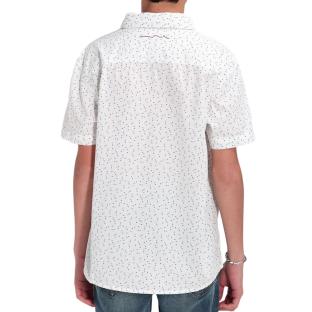 Chemisette Blanc Garçon Teddy Smith Hook vue 2