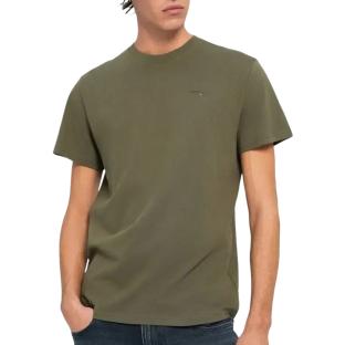 T-shirt Kaki Homme Tommy Hilfiger Tjm Slim Linear vue 0