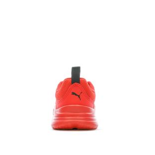 Baskets Rouge Garçon Puma Wired vue 3