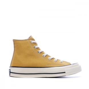 Baskets Jaune Homme Converse Chuck 70's Sunflower vue 2