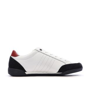 Baskets Blanches/Marines Homme Tommy Hilfiger Corporate Material vue 2