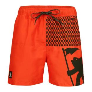 Short de Bain Rouge/Noir Homme Gotcha 963500 pas cher
