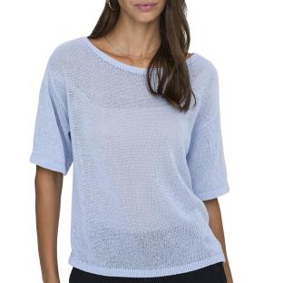 JDY Shine Women's Blue Sweater Photo of the Espace des Marques %store% store - view of %key%
