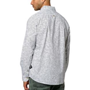 Chemise Blanc/Marine Homme Kaporal KROF vue 2