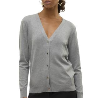 Gilet Gris Femme Vero Moda Cardigan pas cher