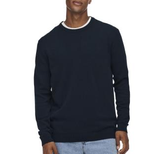 Pull Marine Homme Only & Sons 12Solids pas cher