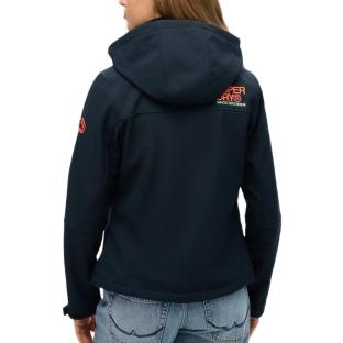 Veste Marine Femme Superdry Hooded vue 2