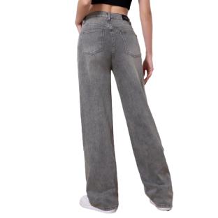 Jean Gris Femme Monday Premium Wide vue 2