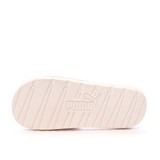 Claquettes Rose Pale Femme Puma Cool vue 2