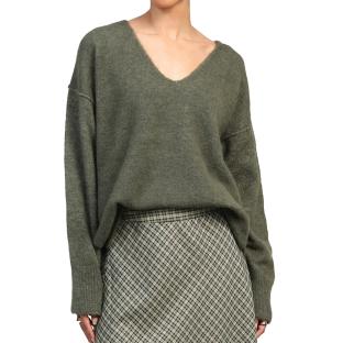Pull Kaki Femme An'ge Ines vue 0