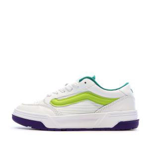 Baskets Blanches/Vertes Garçon Vans Hylane pas cher