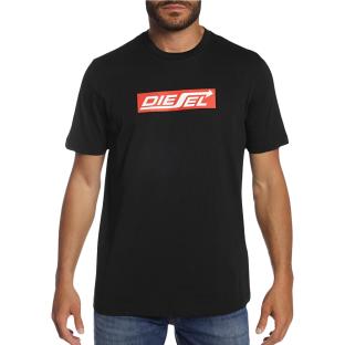 T-shirt Noir Homme Diesel T-Just pas cher