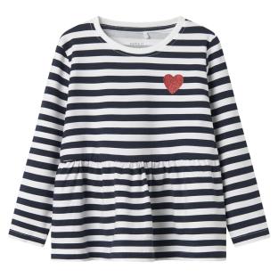 Girls' white/navy blouse Name it Fliona Photo of the Espace des Marques %store% store - view of %key%