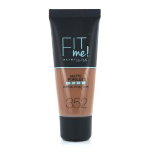 Base de maquillaje Fit Me! Gemey Maybelline 352 Truffle Cacao ver 0
