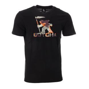 T-shirt Noir Homme Gotcha Fishman 970950 pas cher