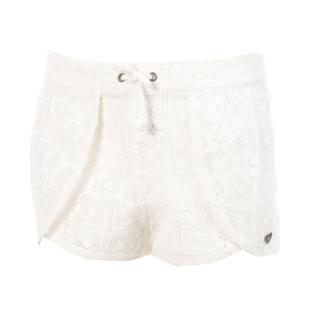 Short Blanc dentelle Fille Teddy Smith Siane pas cher