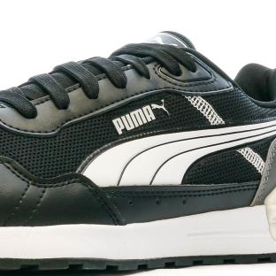 Baskets Noir/Blanc Homme Puma Graviton Mega vue 7