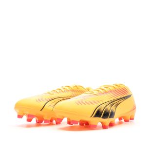 Chaussures de Football Orange Homme Puma Ultra Play vue 6