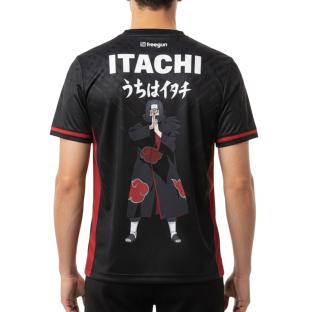 T-shirt Microfibre Noir homme Freegun Naruto Shippuden Itachi vue 0