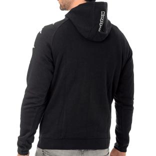 Sweat à Capuche Noir Homme Kappa Diano 2024 vue 0