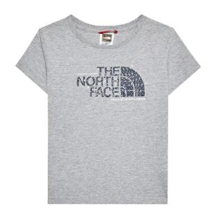 Camiseta gris para niño The North Face Graphic ver 0