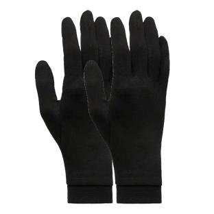 Gants en soie Naturelle Noir Femme Cairn Gloves vue 0