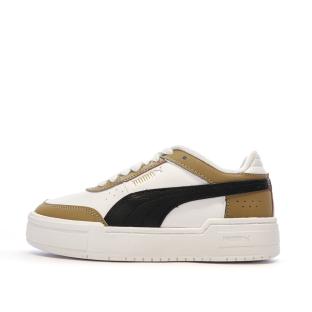 Baskets Blanches/Marron Garçon Puma Muted pas cher